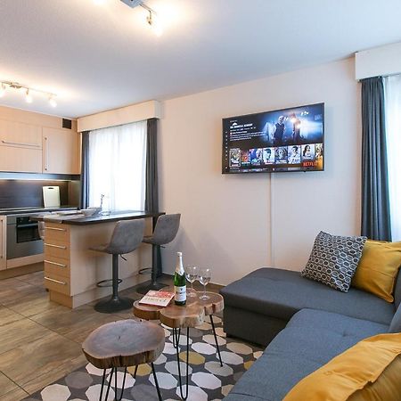 Spirit Apartments - Studio 2 - Kueche - Parkplatz Энгельберг Экстерьер фото