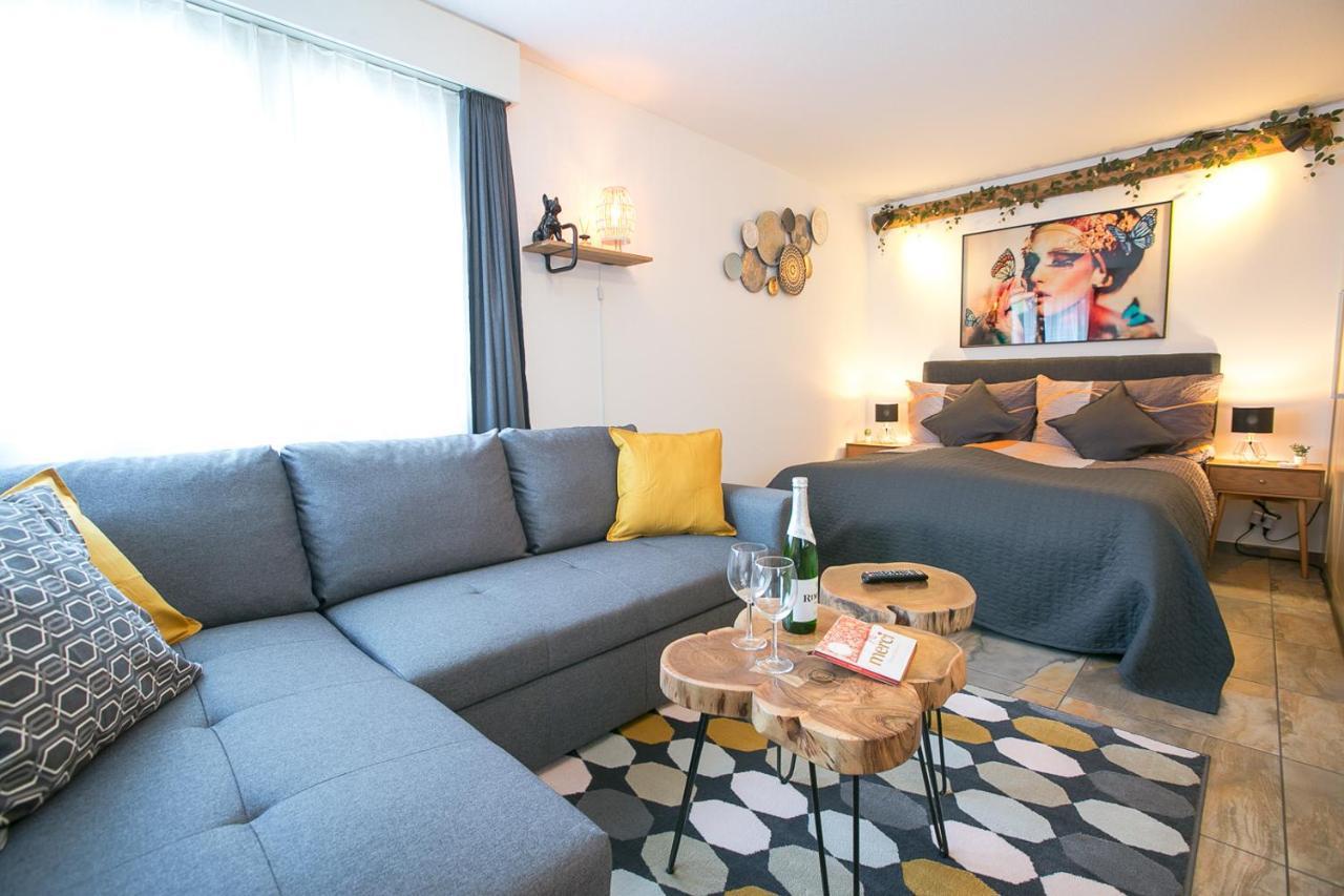 Spirit Apartments - Studio 2 - Kueche - Parkplatz Энгельберг Экстерьер фото