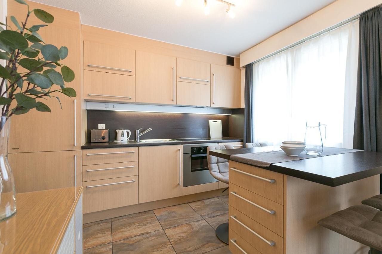 Spirit Apartments - Studio 2 - Kueche - Parkplatz Энгельберг Экстерьер фото